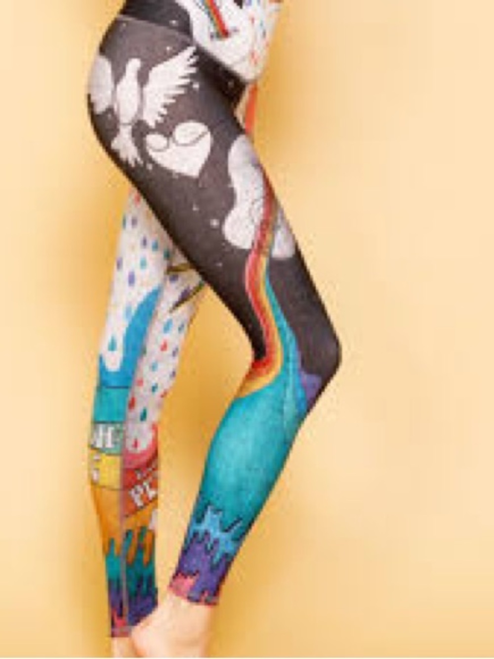☮️NIYAMA SOL☮️1965 LEGGINGS☮️NWOT!!!